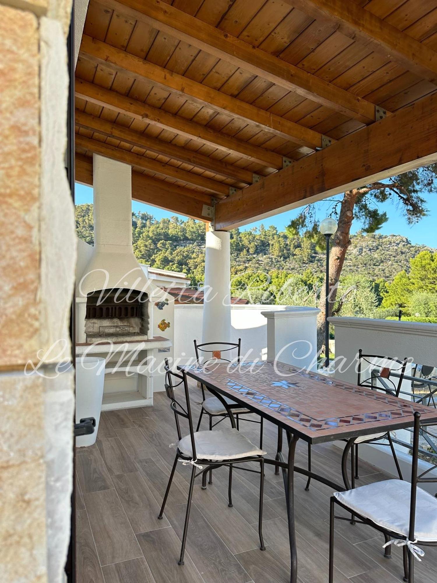 Villetta Roberto Le Macine Di Charme - Pugnochiuso Resort 维耶斯泰 外观 照片